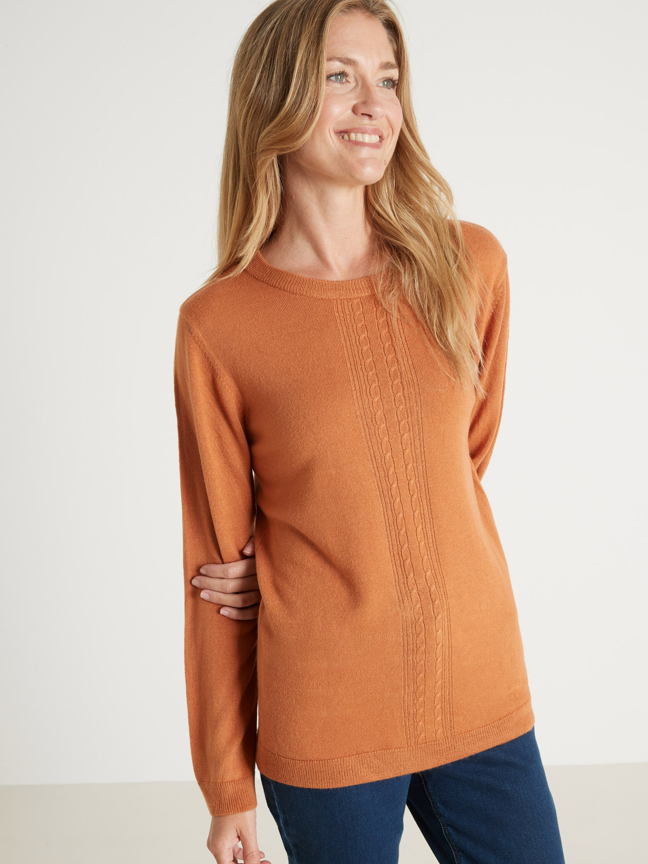 Pull toucher cachemire