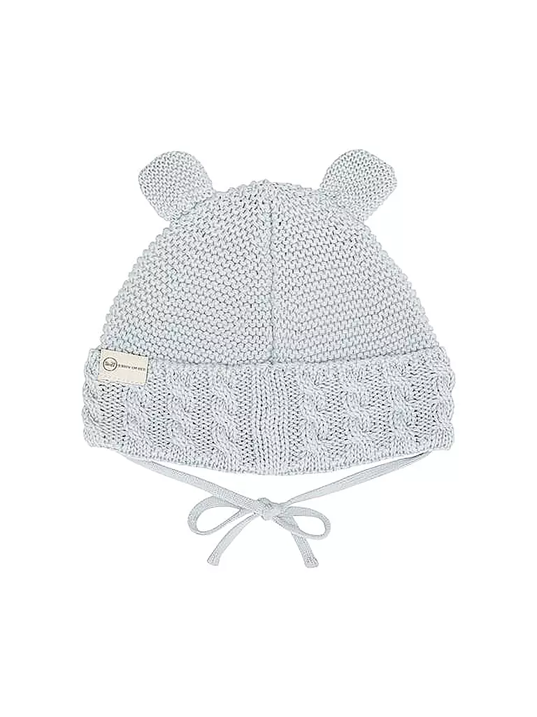 STEIFF Baby Mütze - Haube hellblau