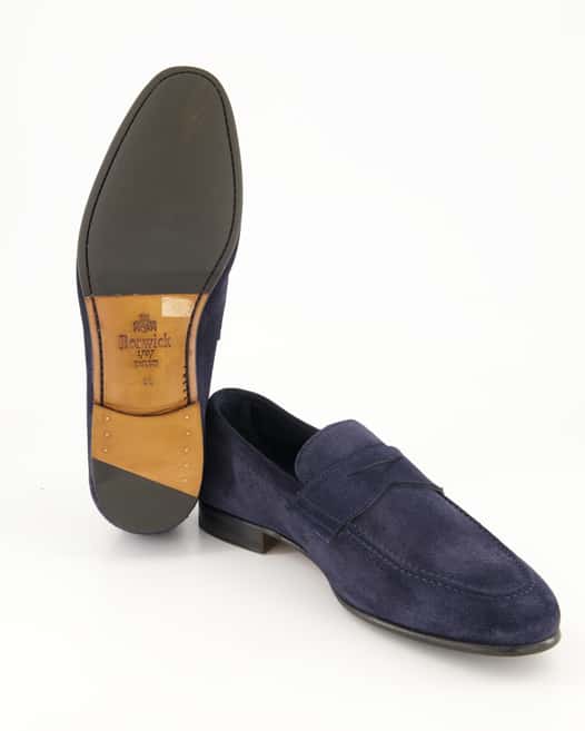 Berwick 5105 Slipper in Blau