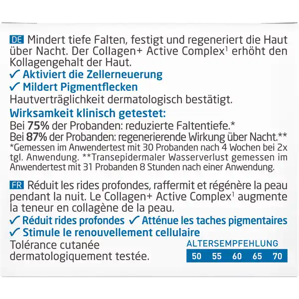 Festigende Nachtpflege Blauer Enzian & Edelweiss