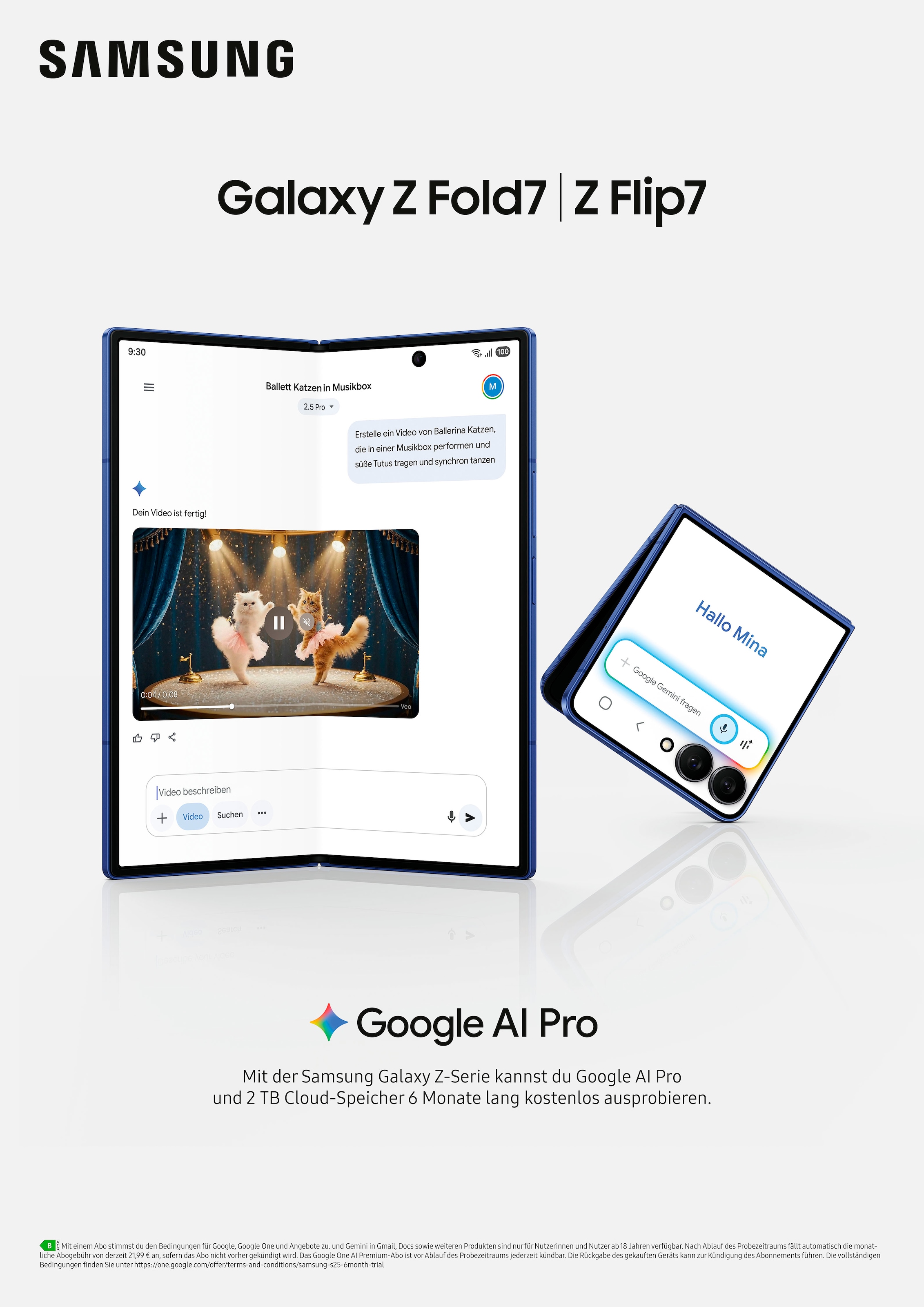 Samsung Smartphone »Galaxy Z Flip 7 FE« weiss