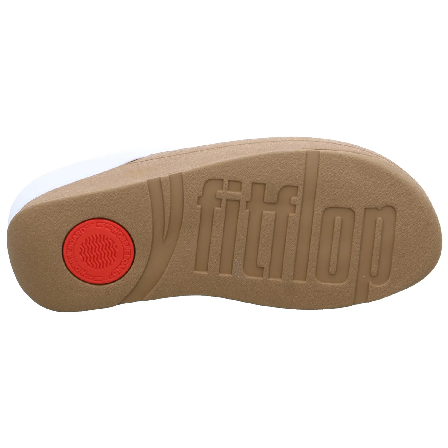 FITFLOP Zehentrenner-FlipFlop Weiss Leder