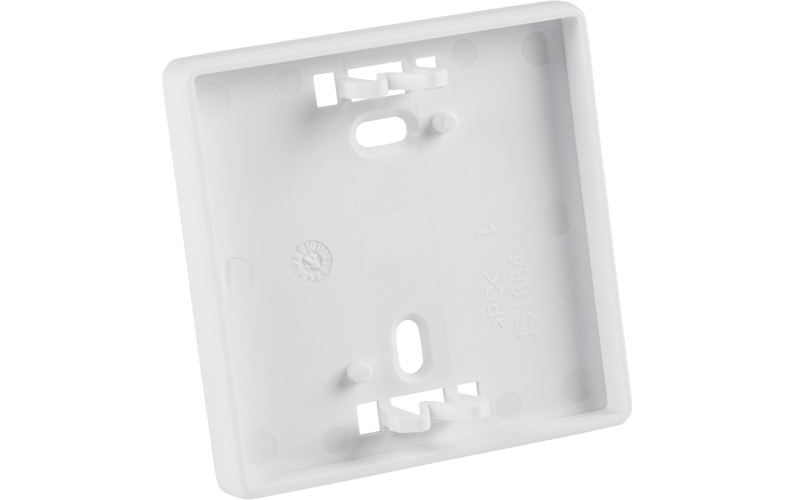 Smart Home Wechselrahmen schmalFür die platzsparende Wandmontage von batterieversorgten Geräten im 55er-Format – HmIP-SF-2