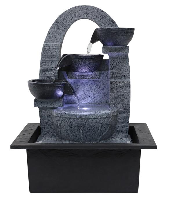 Dehner Polyresin-Zimmerbrunnen Skleda