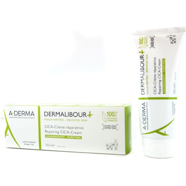 Crème réparatrice Aderma Dermalibour+ Cica - Tube de 100 ml