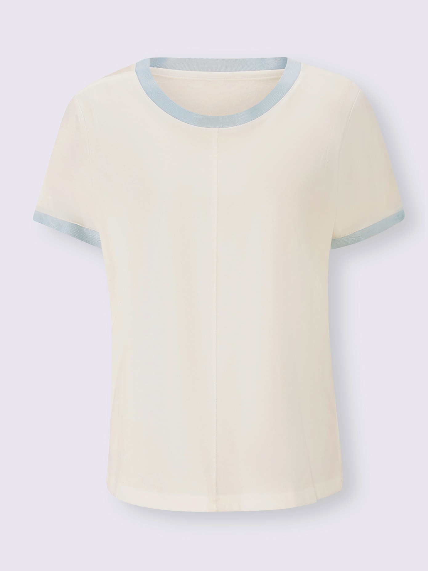 T-shirt coloris contrastés décoratifs