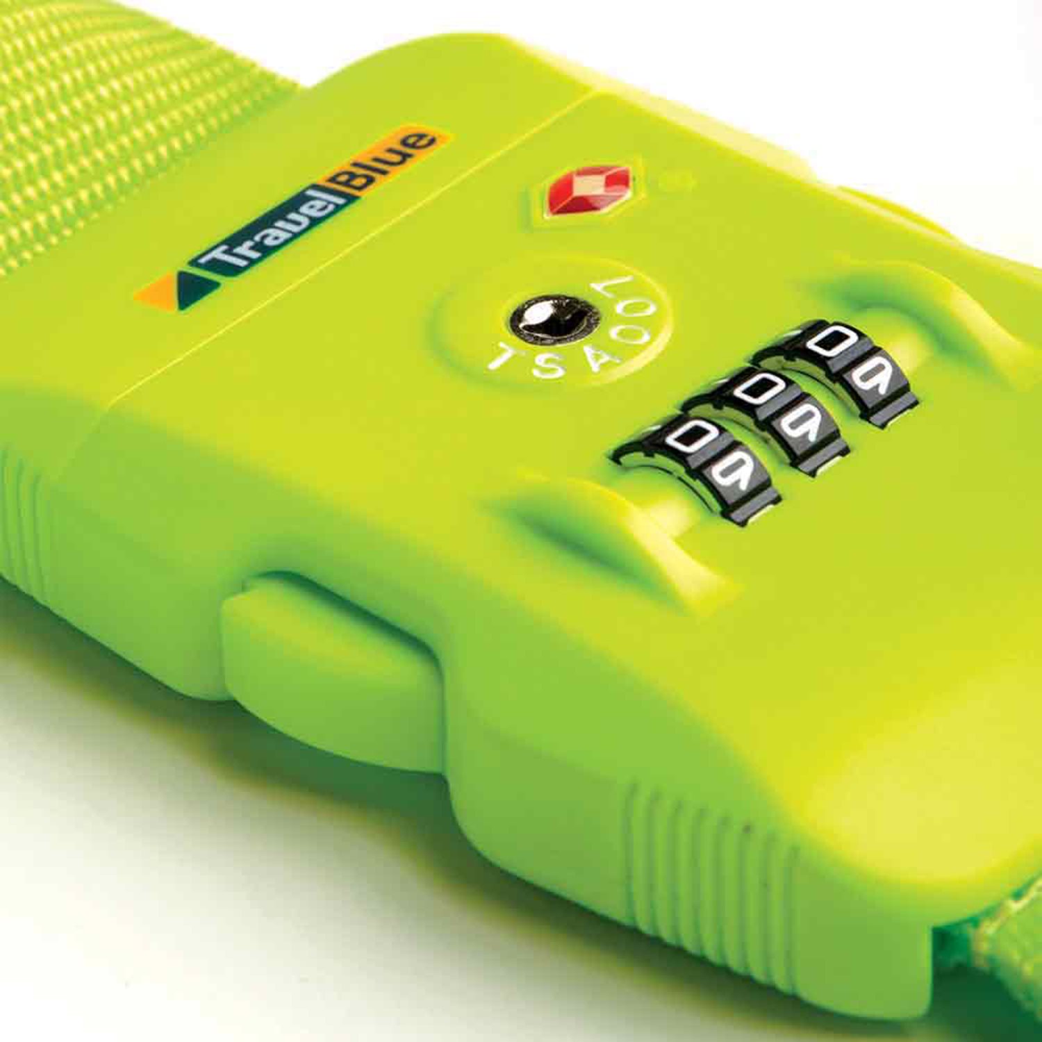 TravelBlue TSA Lock Combination Strap green