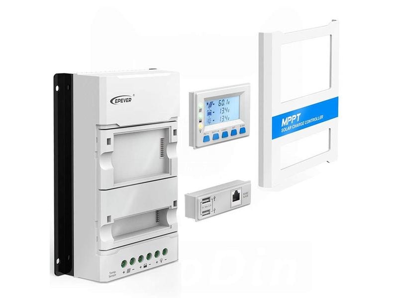 Epever Solarladeregler Triron 2210N MPPT 100/20 mit 2xUSB Solarstrom-Laderegler