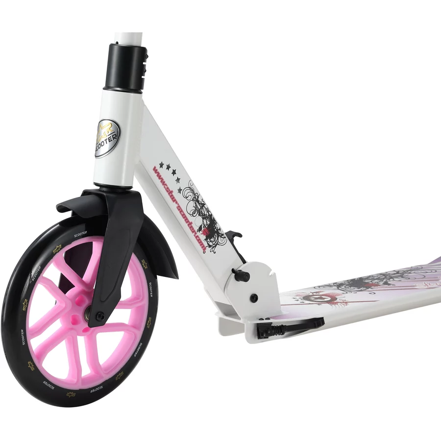 Star Scooter Roller 255mm Big Cruiser weiß, lila