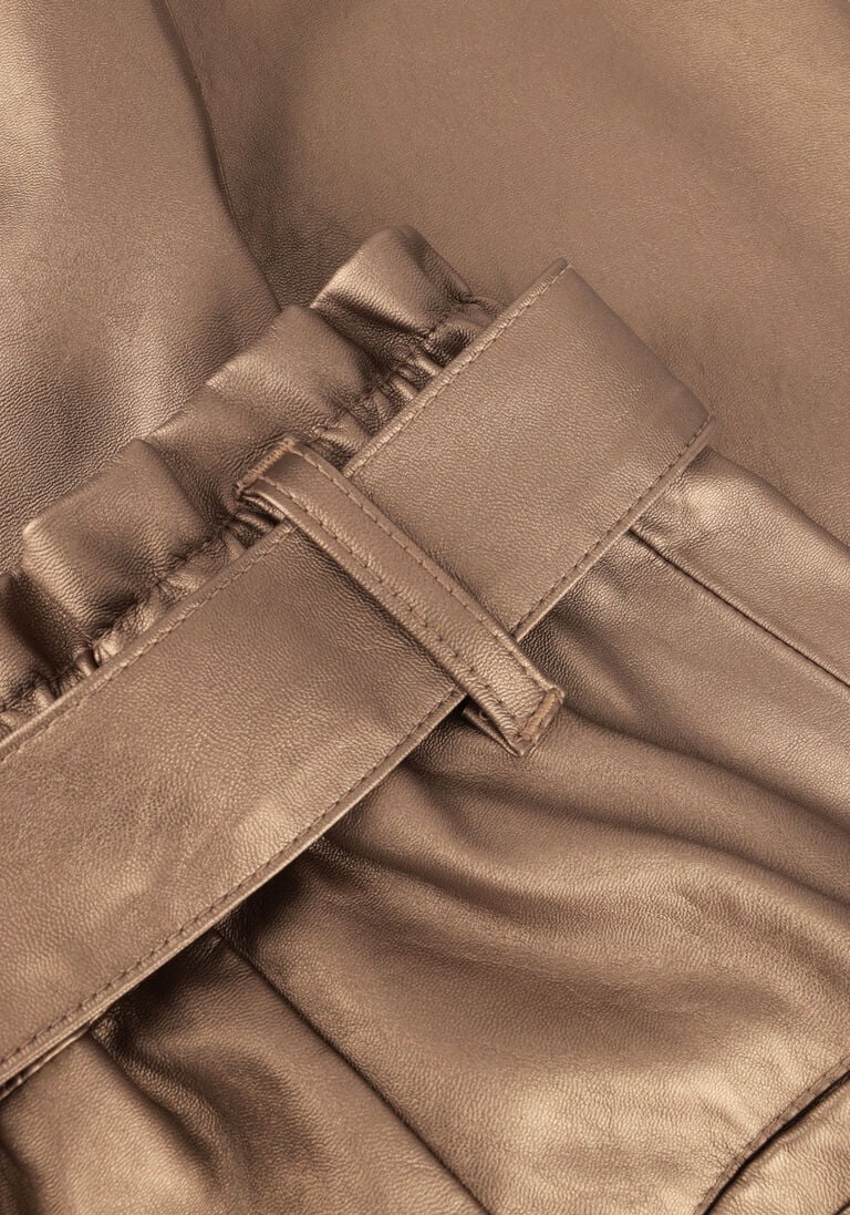 KNIT-TED bronzen knit-ted pantalon francis pant