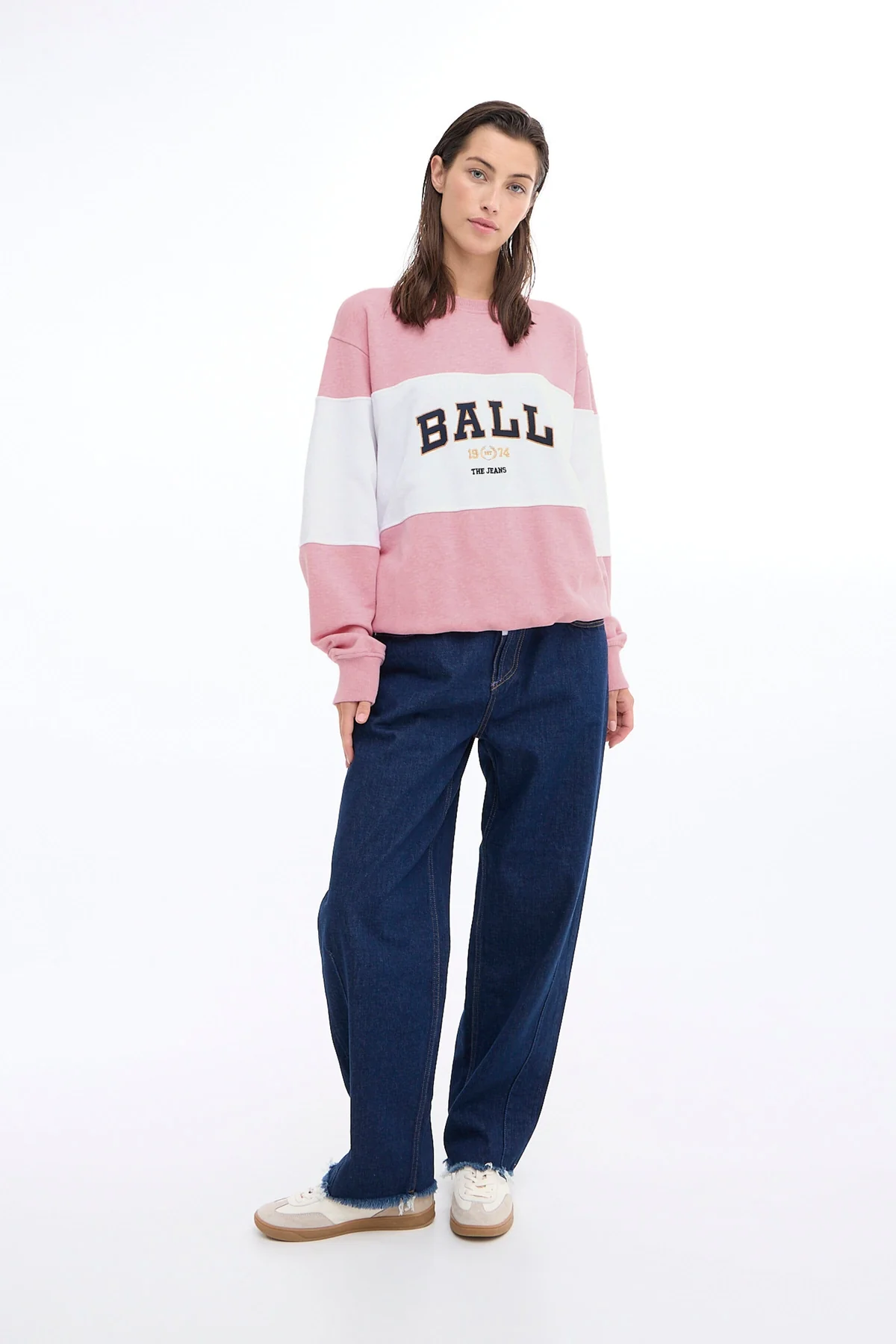 Ball Bamontana Sweatshirt 1621261 azalea pink melange