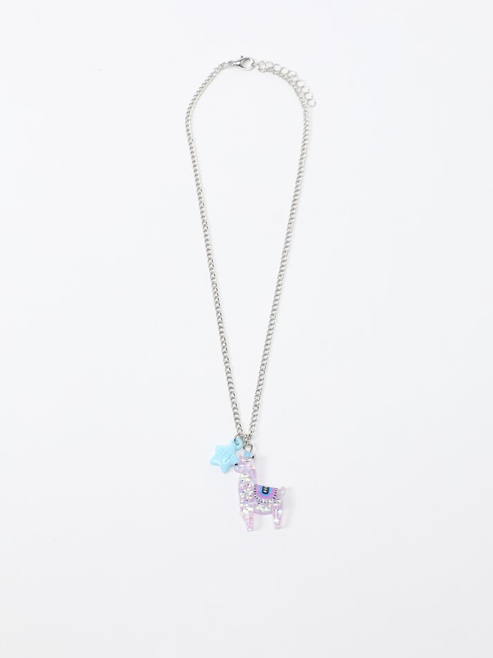Conjunto de 2 colares de melhores amigas - Cores variadas