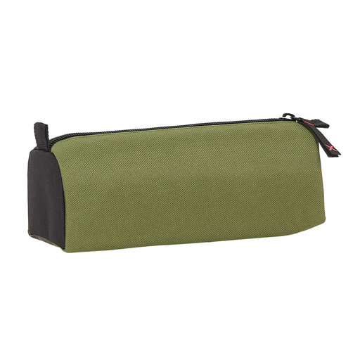 Estojo para lápis Safta Munich Dynamo com zíper e compartimento, 210x70x80 mm, verde (M742)