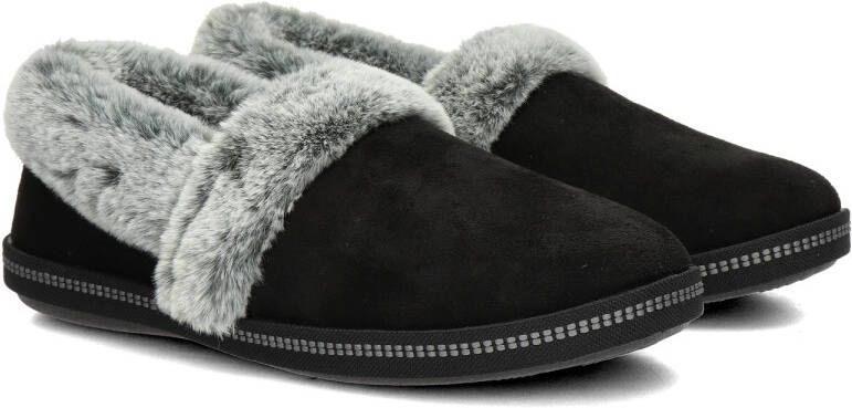 Skechers 32777 blk damespantoffel cozy campfire Zwart Dames