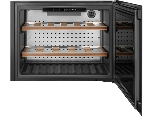 SMEG - Cave à vin encastrable de service CVI121G, froid brassé, niche de 45 cm