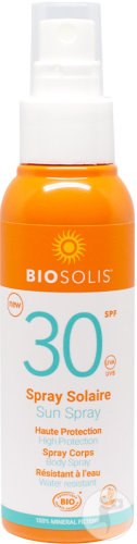 Biosolis Spray Solaire IP30 Corps Flacon 100ml