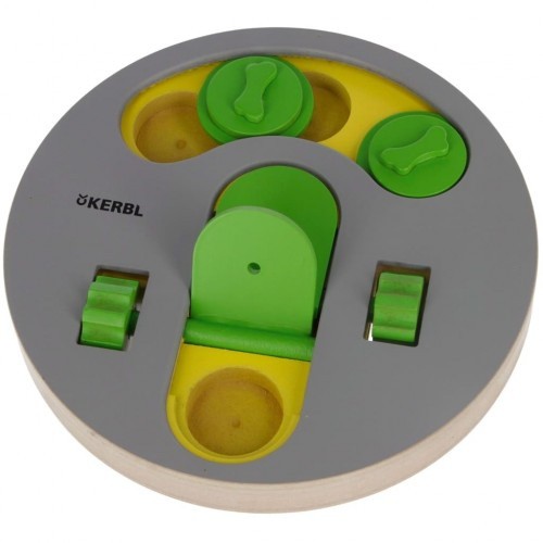 Brinquedo de Inteligência Facial para Cães, Cinza e Verde