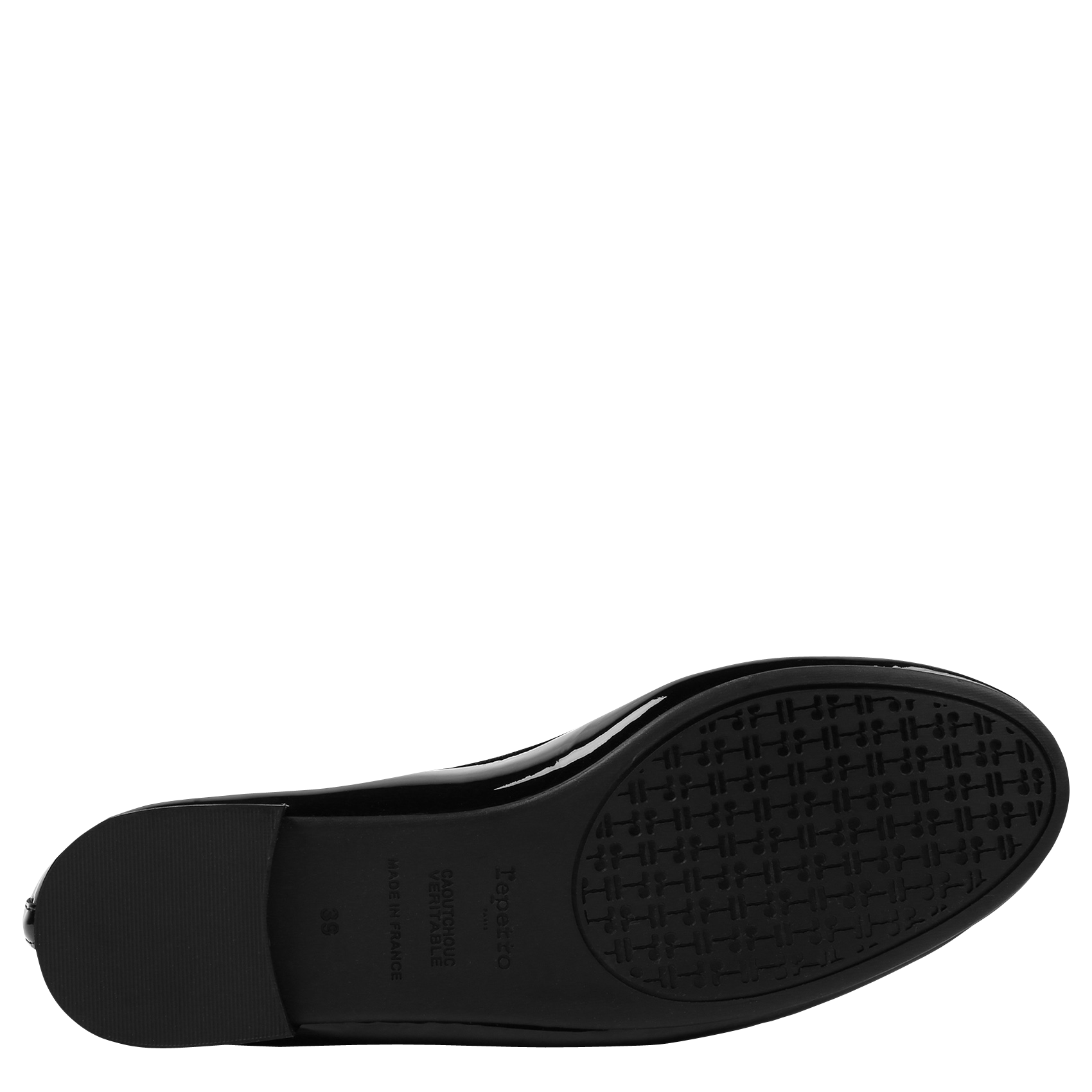 CENDRILLON - Ballerines en cuir vernis | Noir