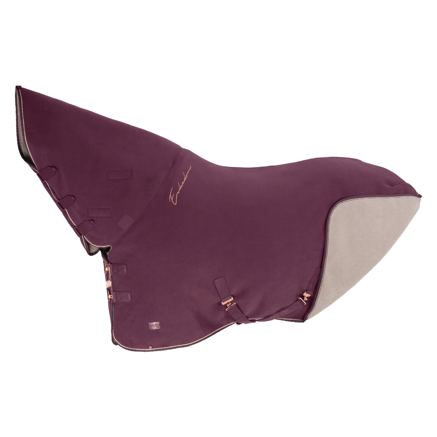 ESKADRON Heritage Abschwitzdecke Polarfleece Highneck  - cassis