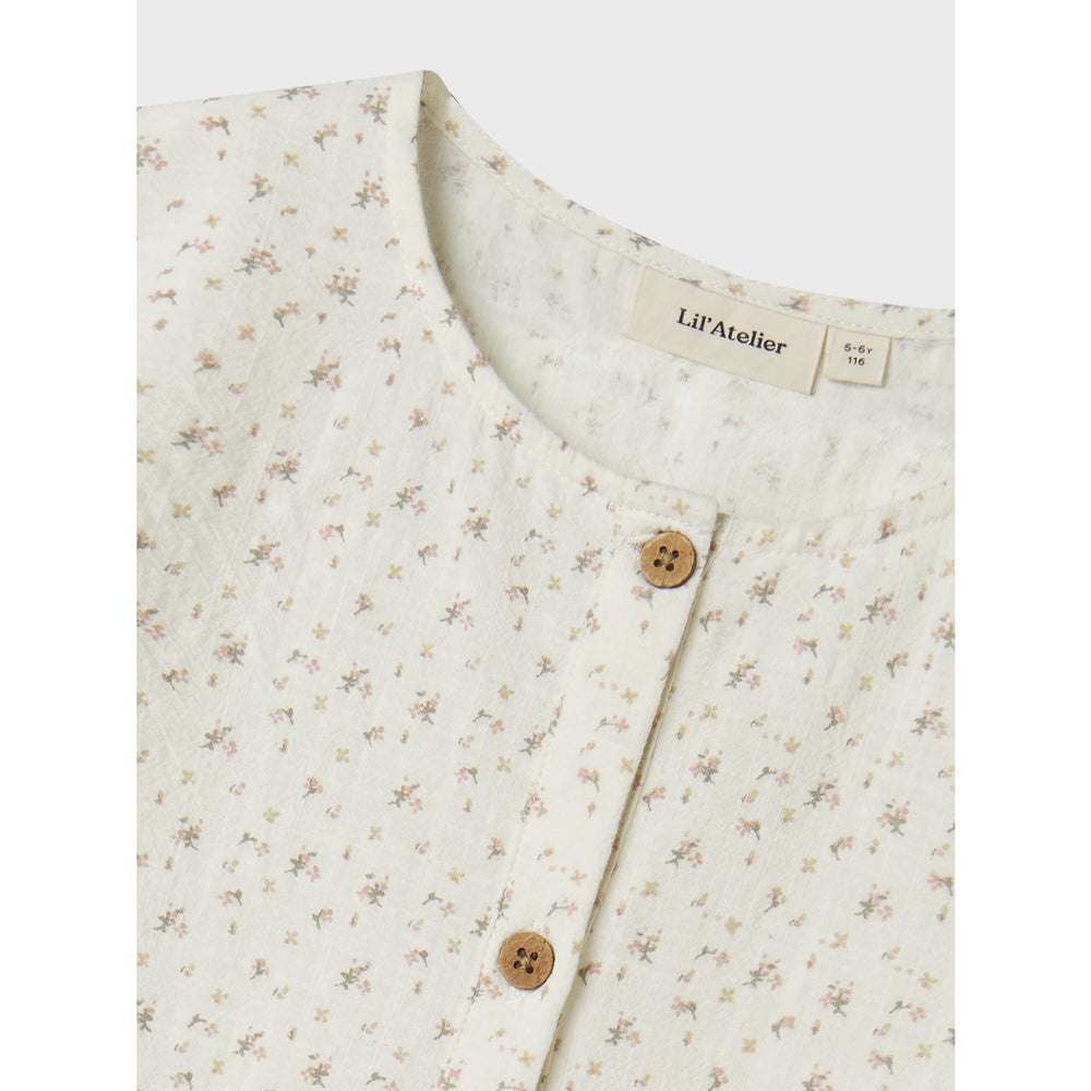 Køb Lil'Atelier Coconut Milk Nmfhailey Ss Loose Kjole Lil