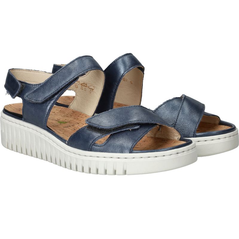 Waldlaufer Willow Sandalen Blauw Dames