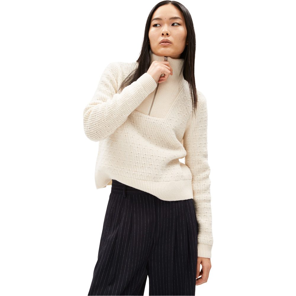 Armedangels Tulipaa Pullover Damen oatmilk