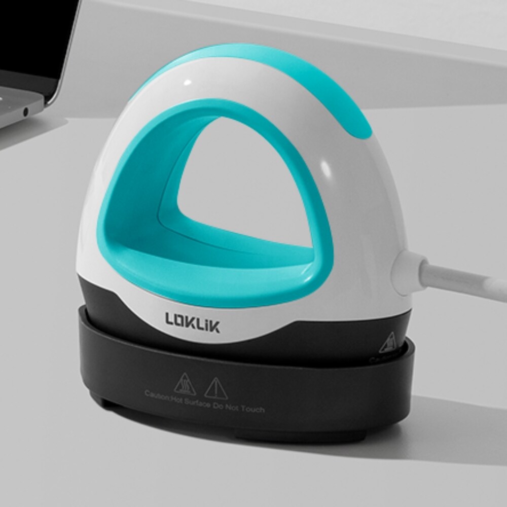 Loklik Mini Heat Press, romance pink