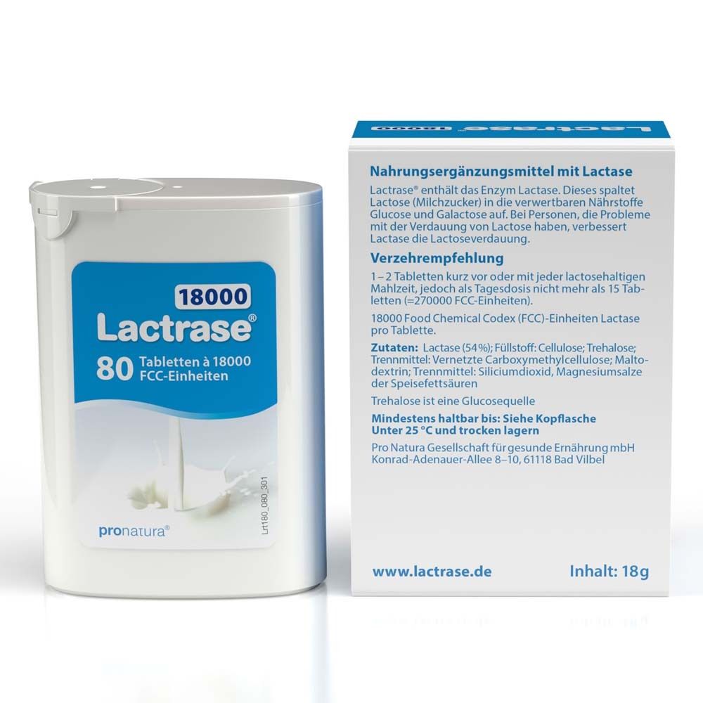 Lactrase® 18000 FCC Klickspender