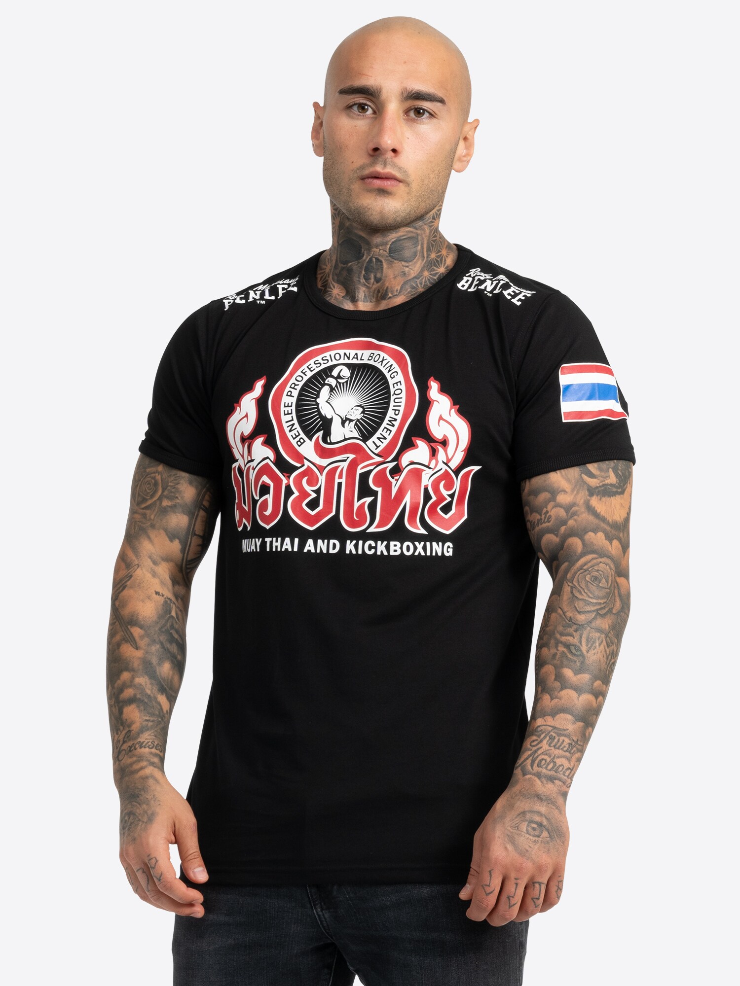 BENLEE Herren T-Shirt schmale Passform THAILAND