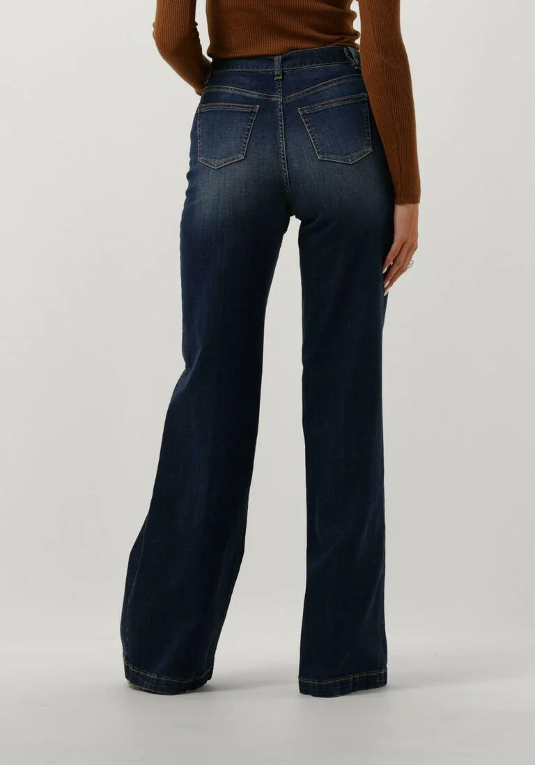 TWINSET MILANO donkerblauwe twinset milano wide jeans 15458238-cpc