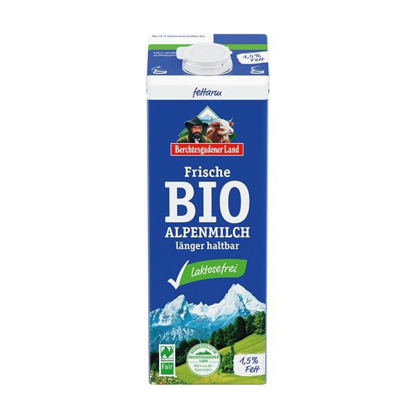 Leite Fresco Meio-Gordo Bio 1,5% M.G. Sem Lactose