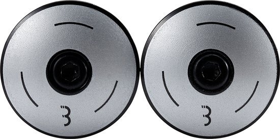 BBB Cycling ScrewOn Alu BHT-97R Aluminium End Caps Reflective 2 Stuks