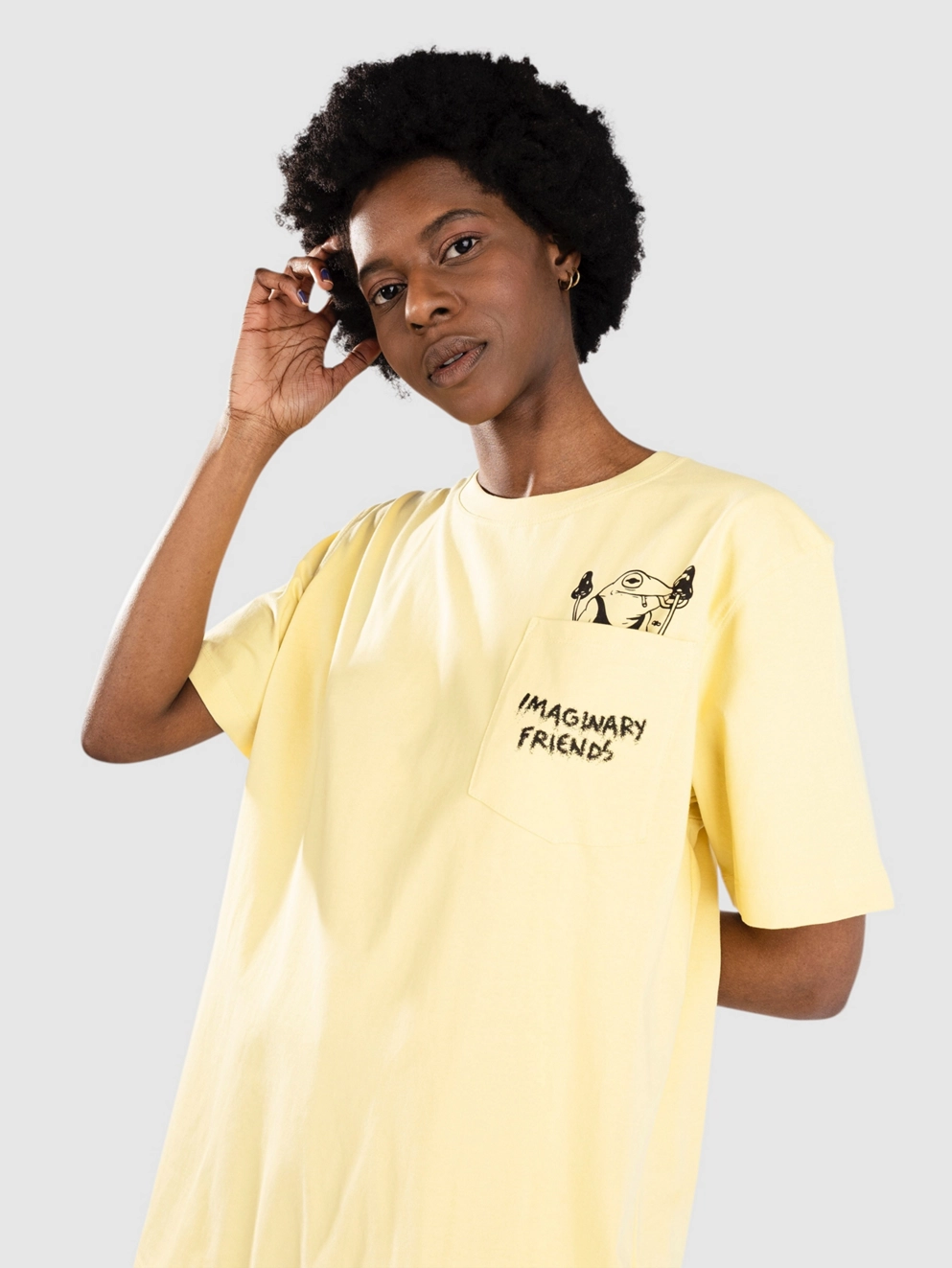 The Dudes Imaginary Friends Classic T-Shirt custard
