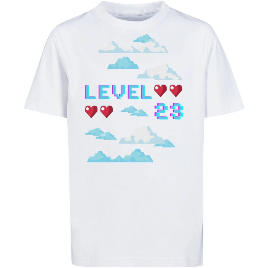 F4NT4STIC T-Shirt Happy New Year Silvester 2023 weiß