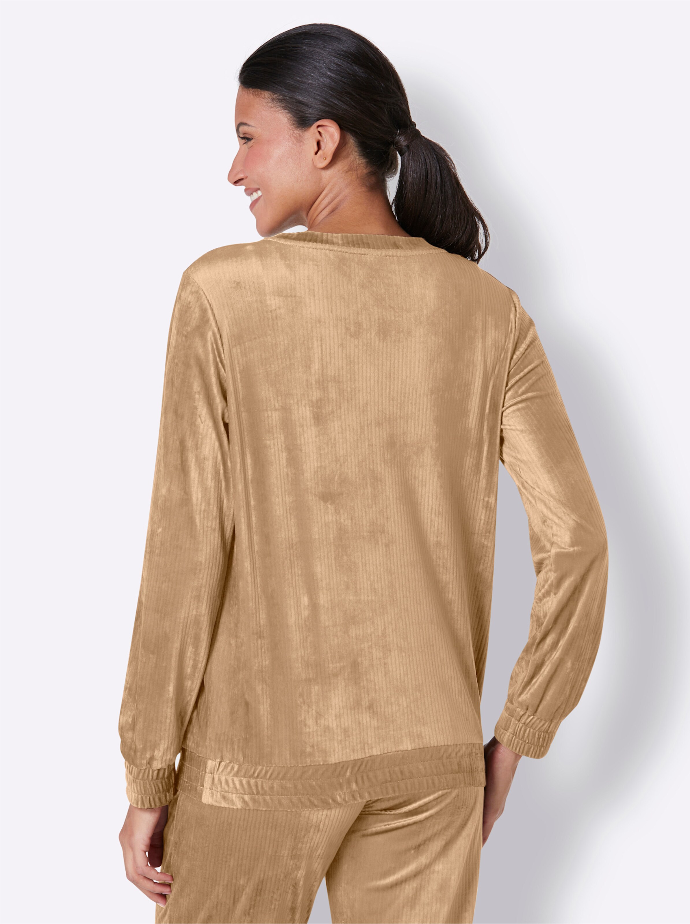 feel good Shirt in camel