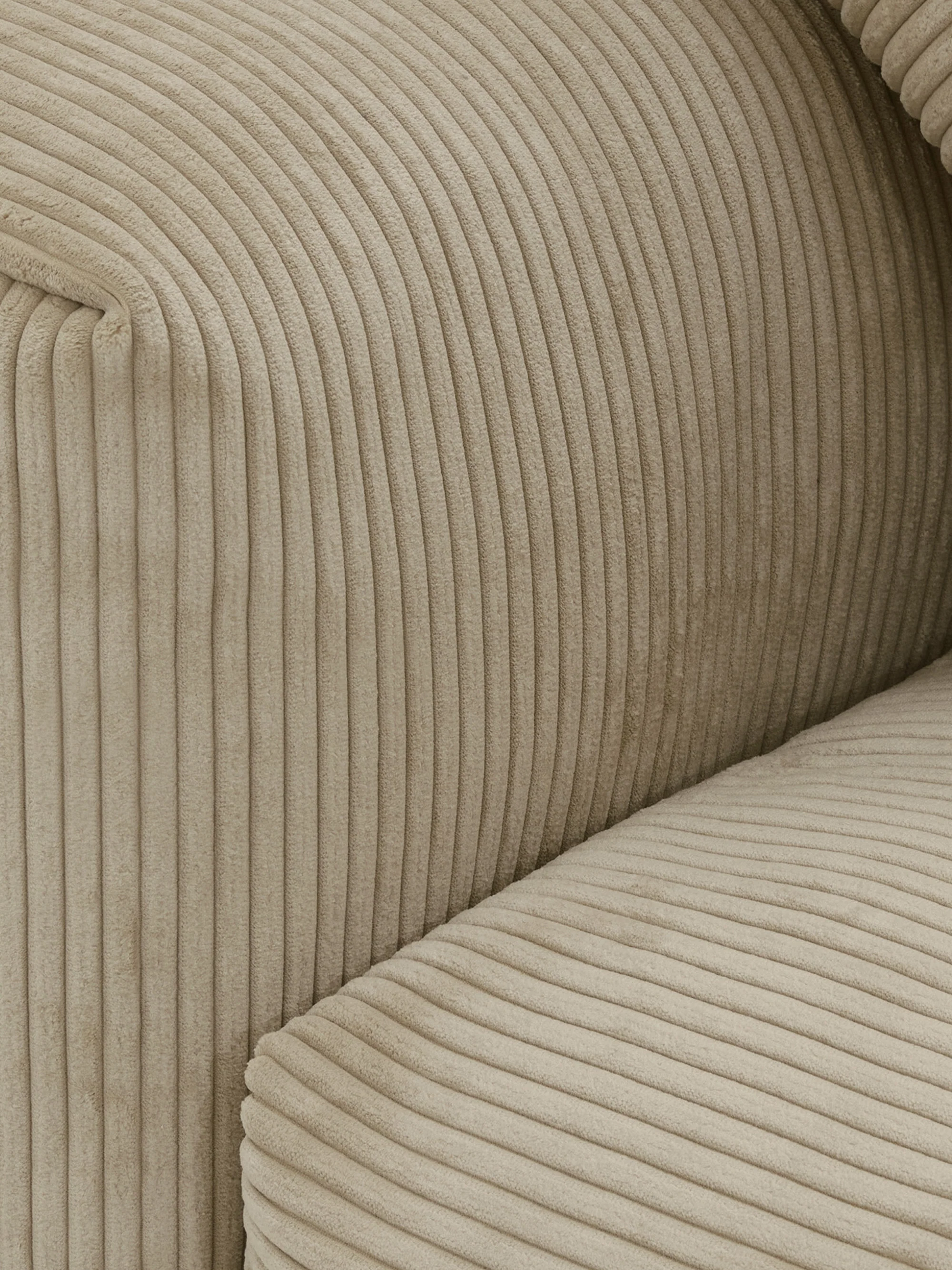 Modulaire bank Vetsak (3-zits) van corduroy