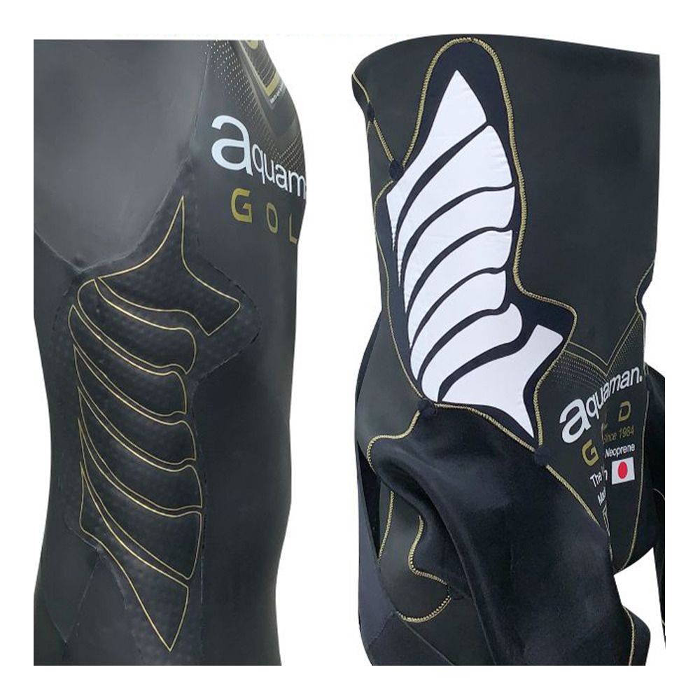 Aquaman GOLD CELL BZ - Combinaison intégrale 5/1.5 mm Homme noir
