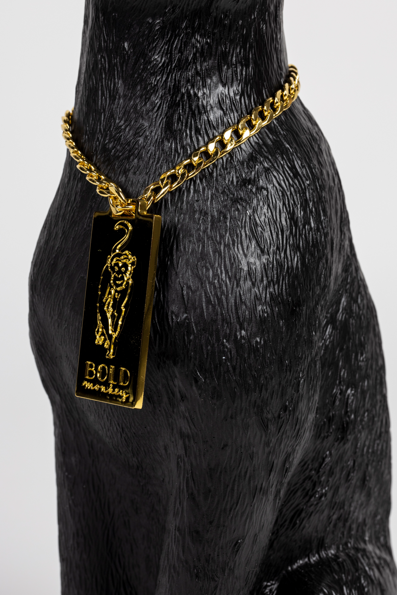Bold Monkey vloerlamp Proudly Crowned Panther Bold Monkey Proudly Crowned Panther Vloerlamp Zwart