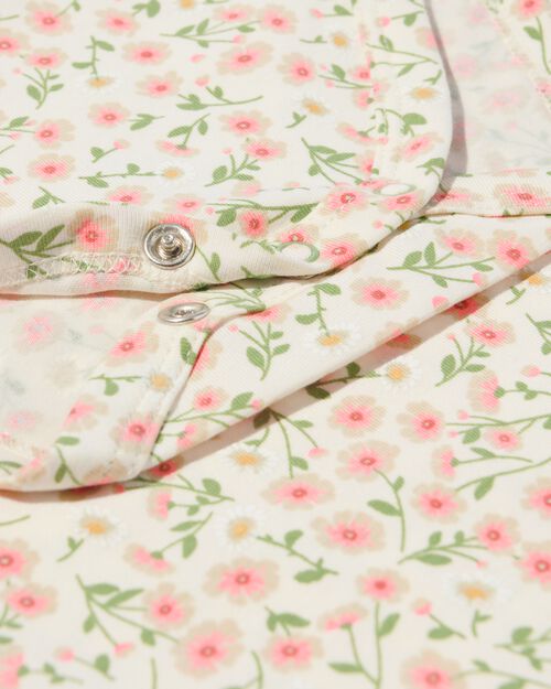 body coton bio avec stretch rose