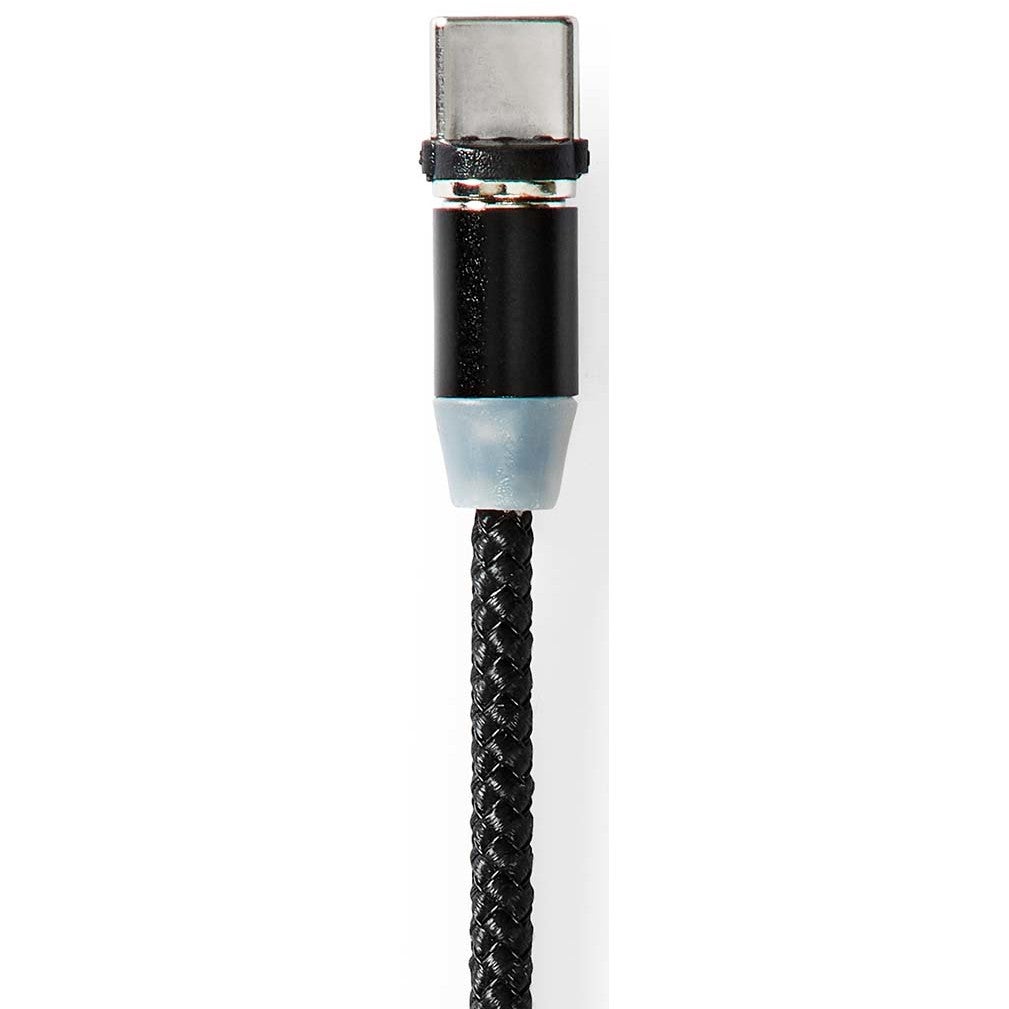 Nedis USB 2.0 kabel USB-A / USB micro-B male / USB-C male