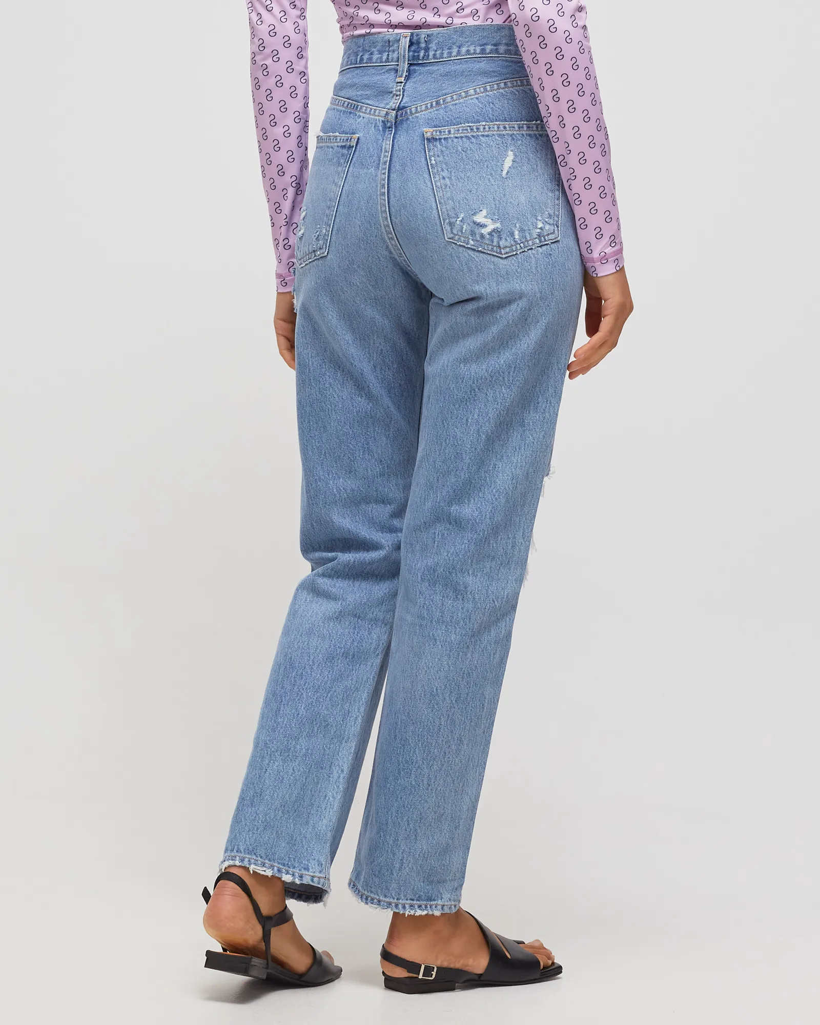 AGOLDE WMNS 90's jean in fall out