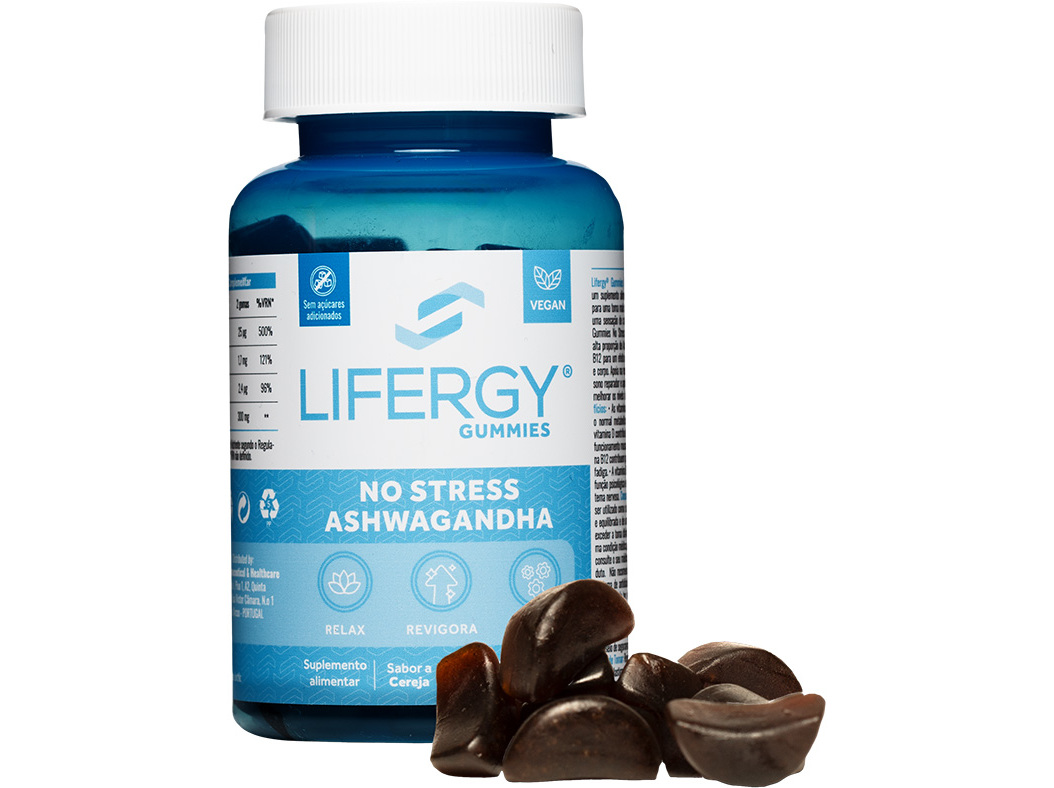 SUPLEMENTO LIFERGY NO STRESS ASHWAGANDHA 60GOMAS