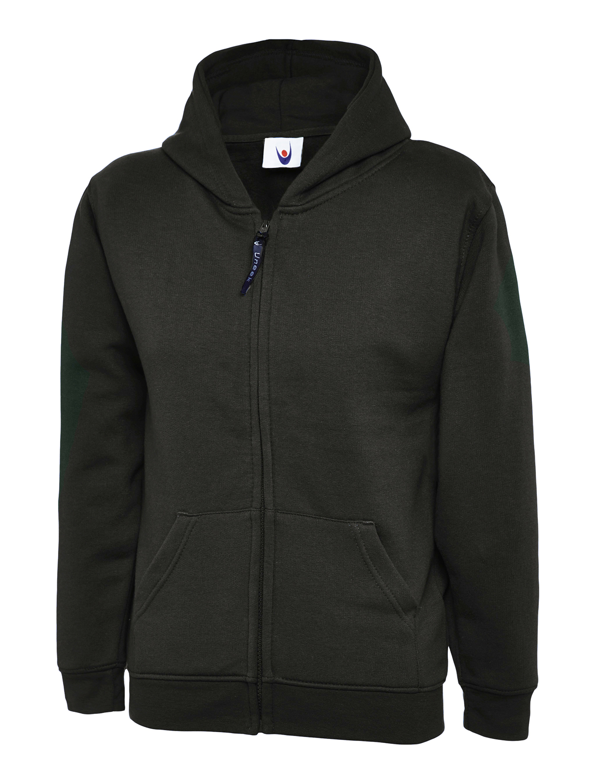 Radsow by Uneek UC506 - Sweat shirt pour enfants avec capuche et fermeture éclair