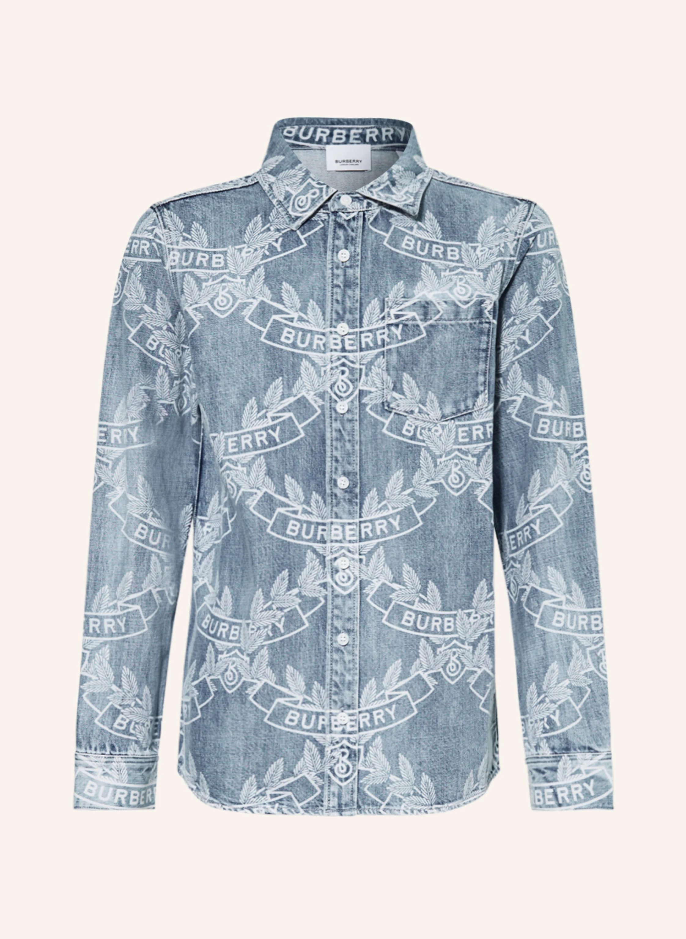 BURBERRY Jeanshemd