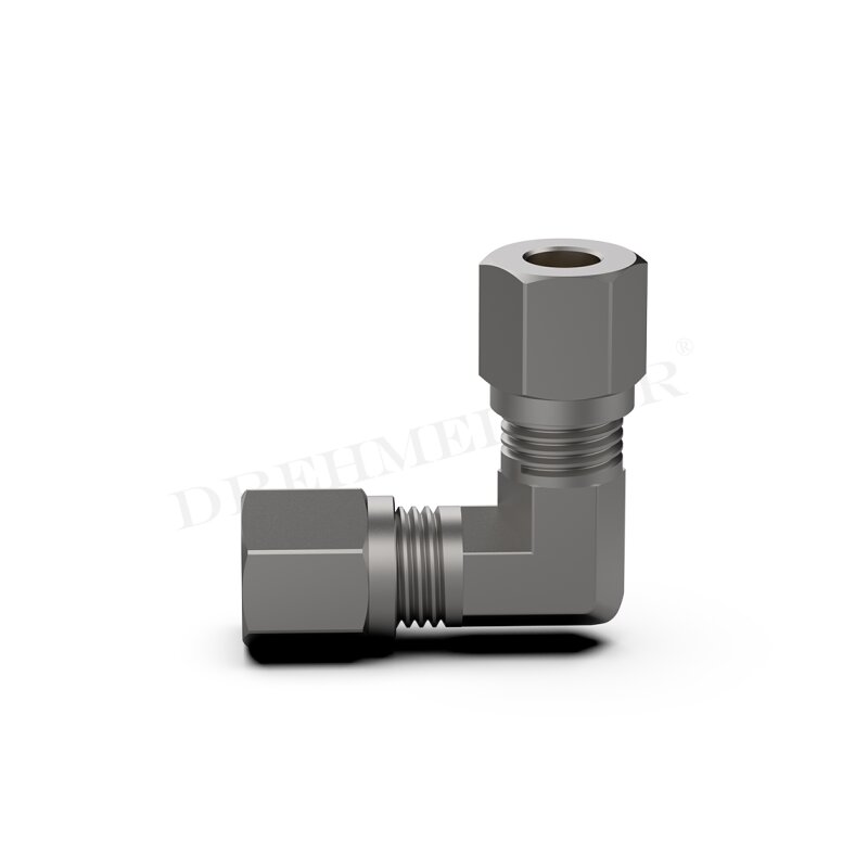 DREHMEISTER Schneidringverschraubung gewinkelt 90° - 8mm Rohrverschraubung