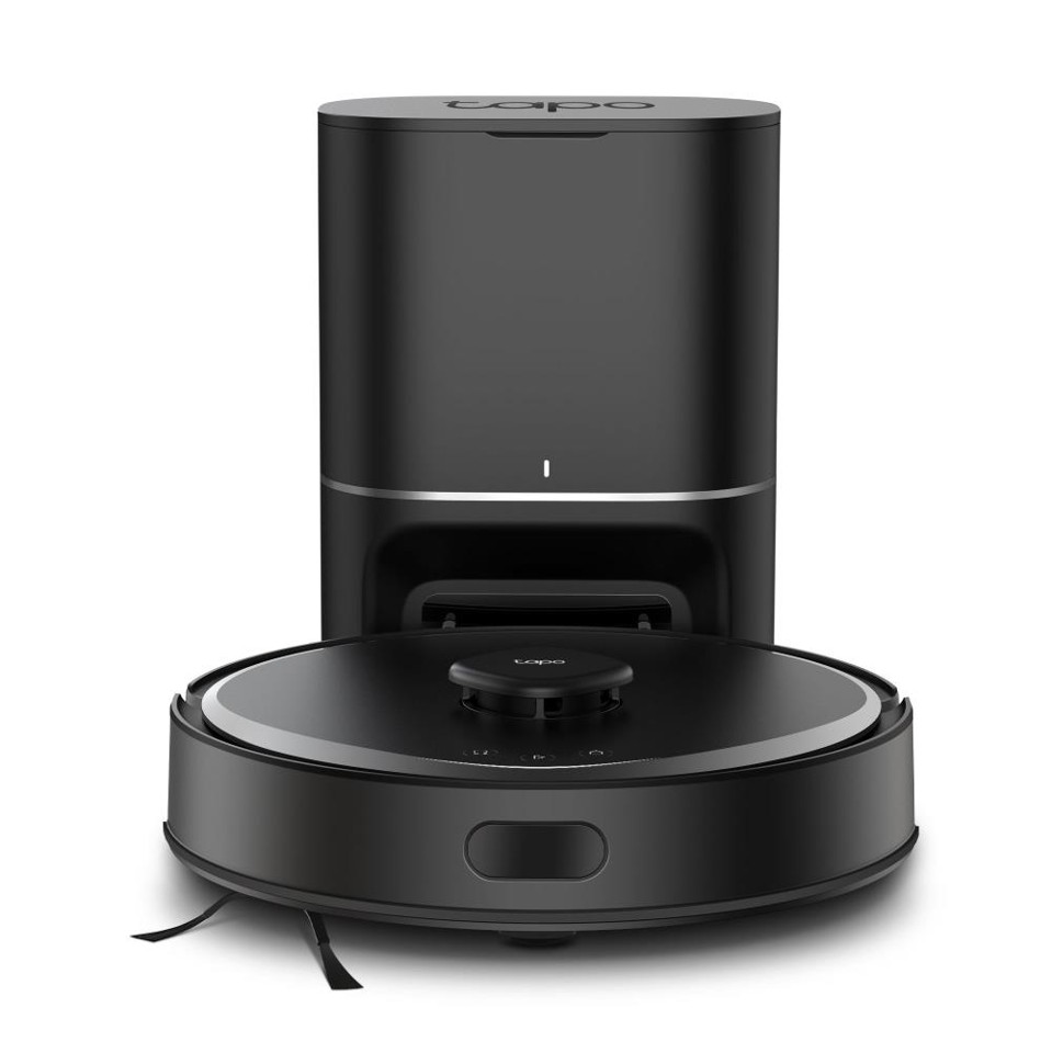 TP-Link - Tapo RV30 Max Plus 5300Pa Hyper Suction Robot Vacuum & Mop + Smart Auto-Empty Dock