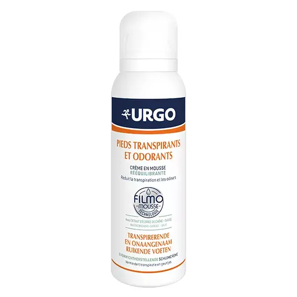 Urgo Filmomousse Rééquilibrant Pieds Transpirants 125ml