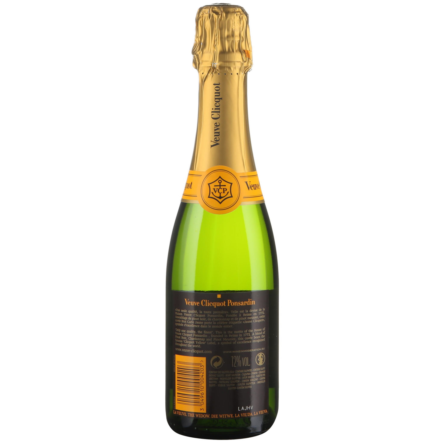 Champagne AOC Veuve Clicquot Yellow Label -37.5cl