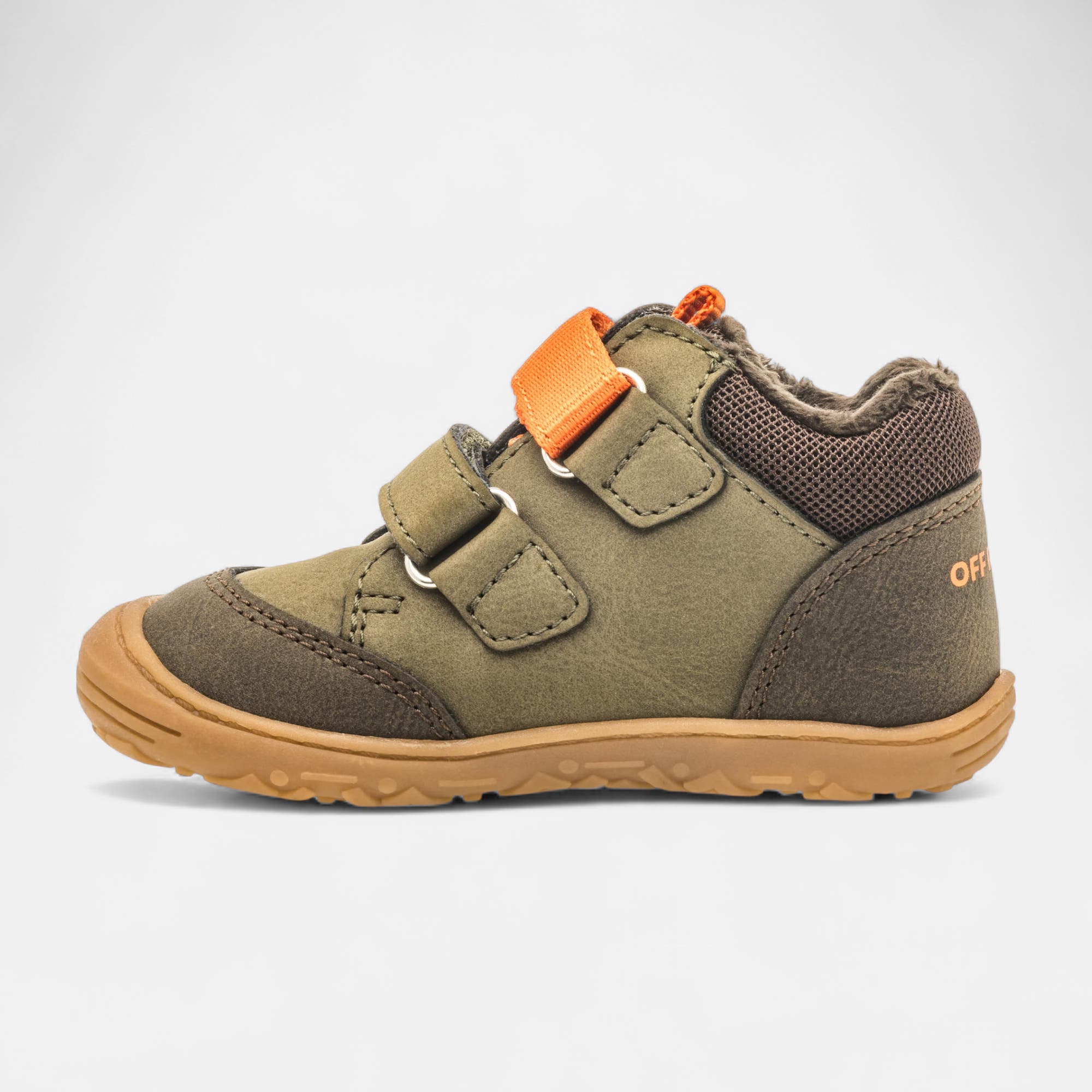 Baskets hautes Bébé garçon kaki