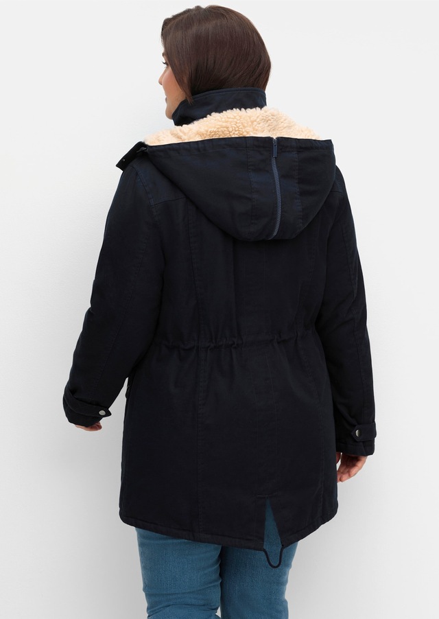 Sheego Parka mit Kapuze